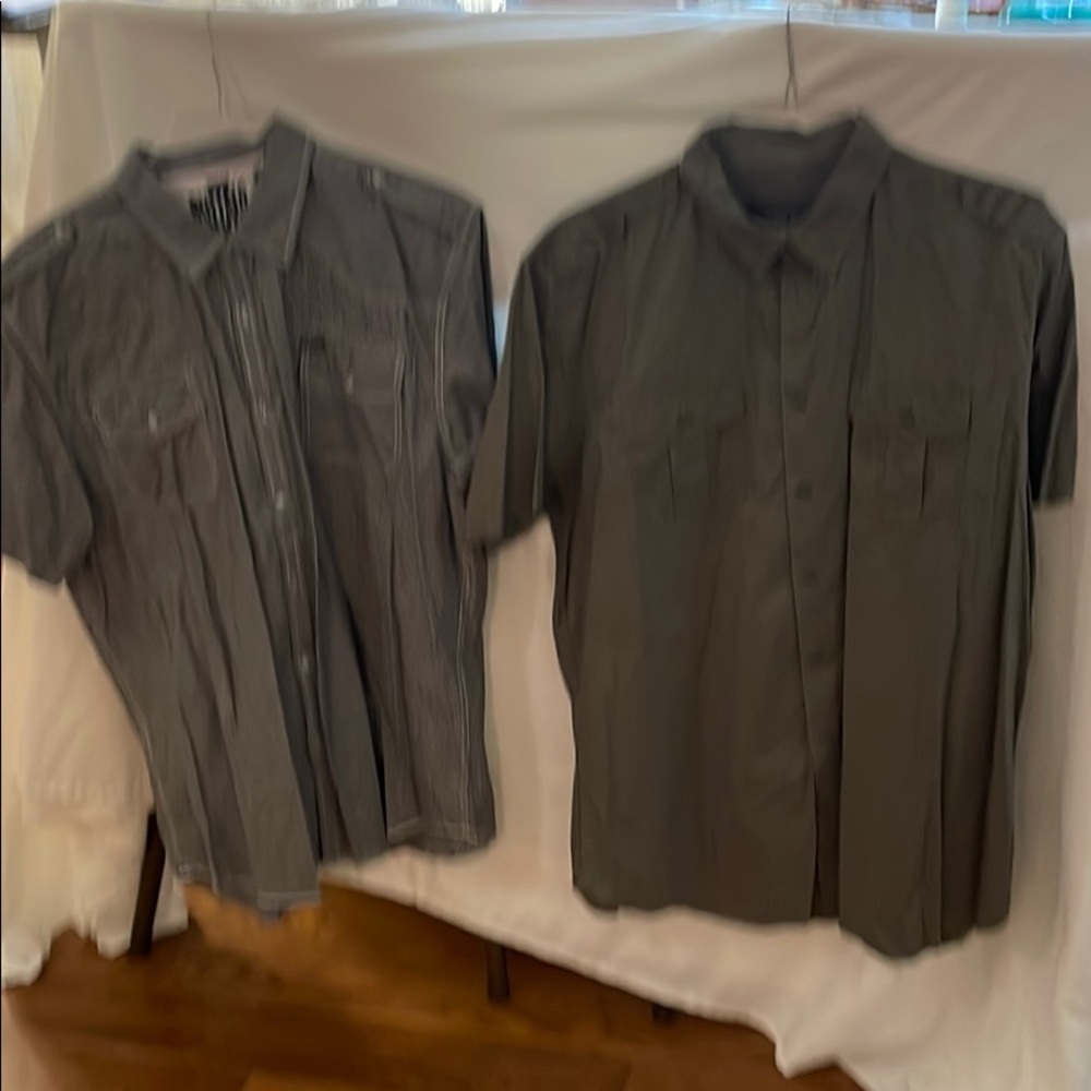 2 short sleeve Old Navy and buffalo David Bitton